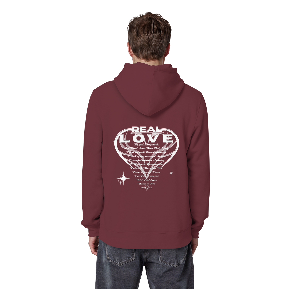 The REAL LOVE BASiCS - Organic Basic Hoodie