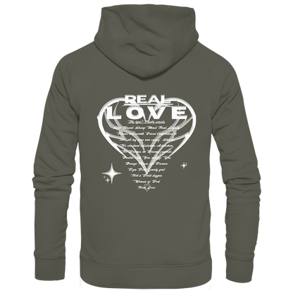 The REAL LOVE BASiCS - Organic Basic Hoodie