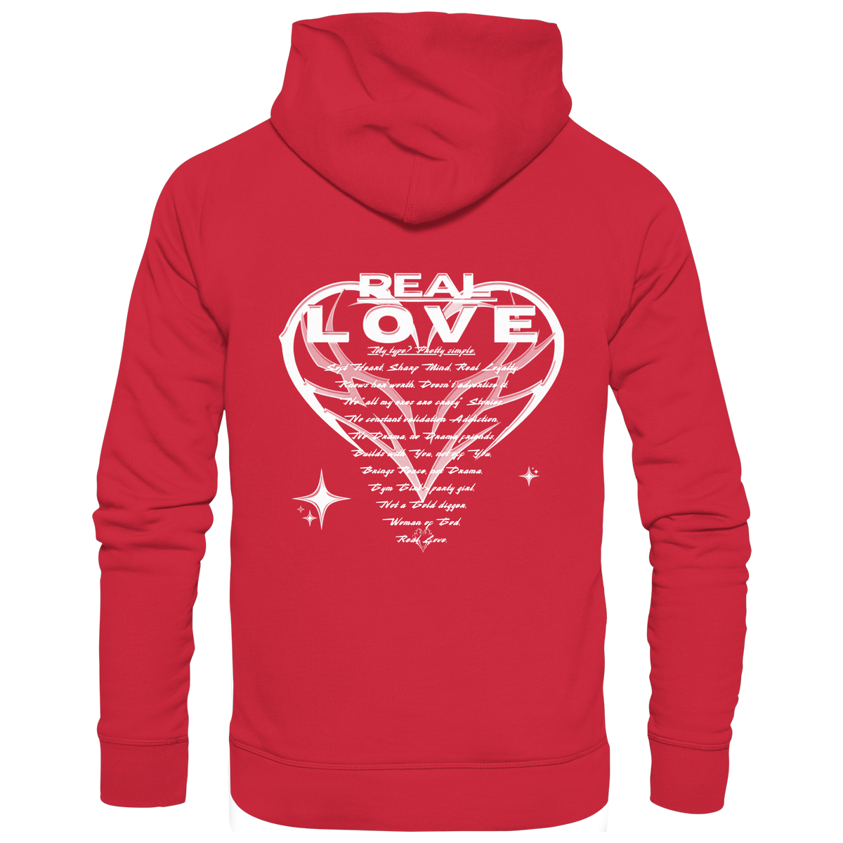 The REAL LOVE BASiCS - Organic Basic Hoodie