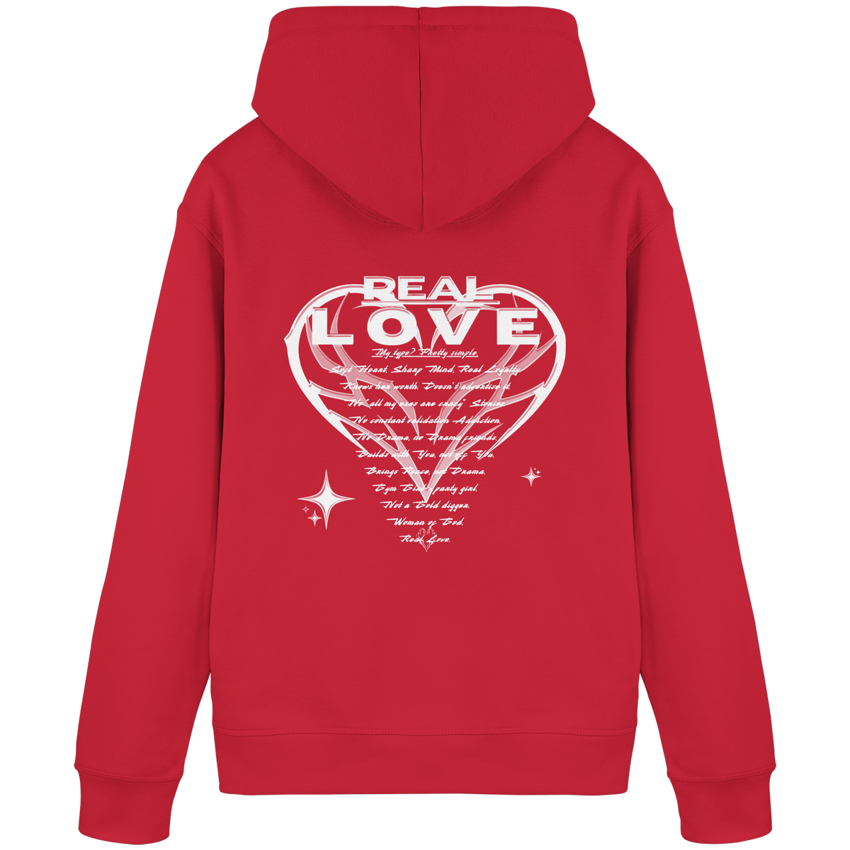 The REAL LOVE BASiCS - Organic Basic Hoodie