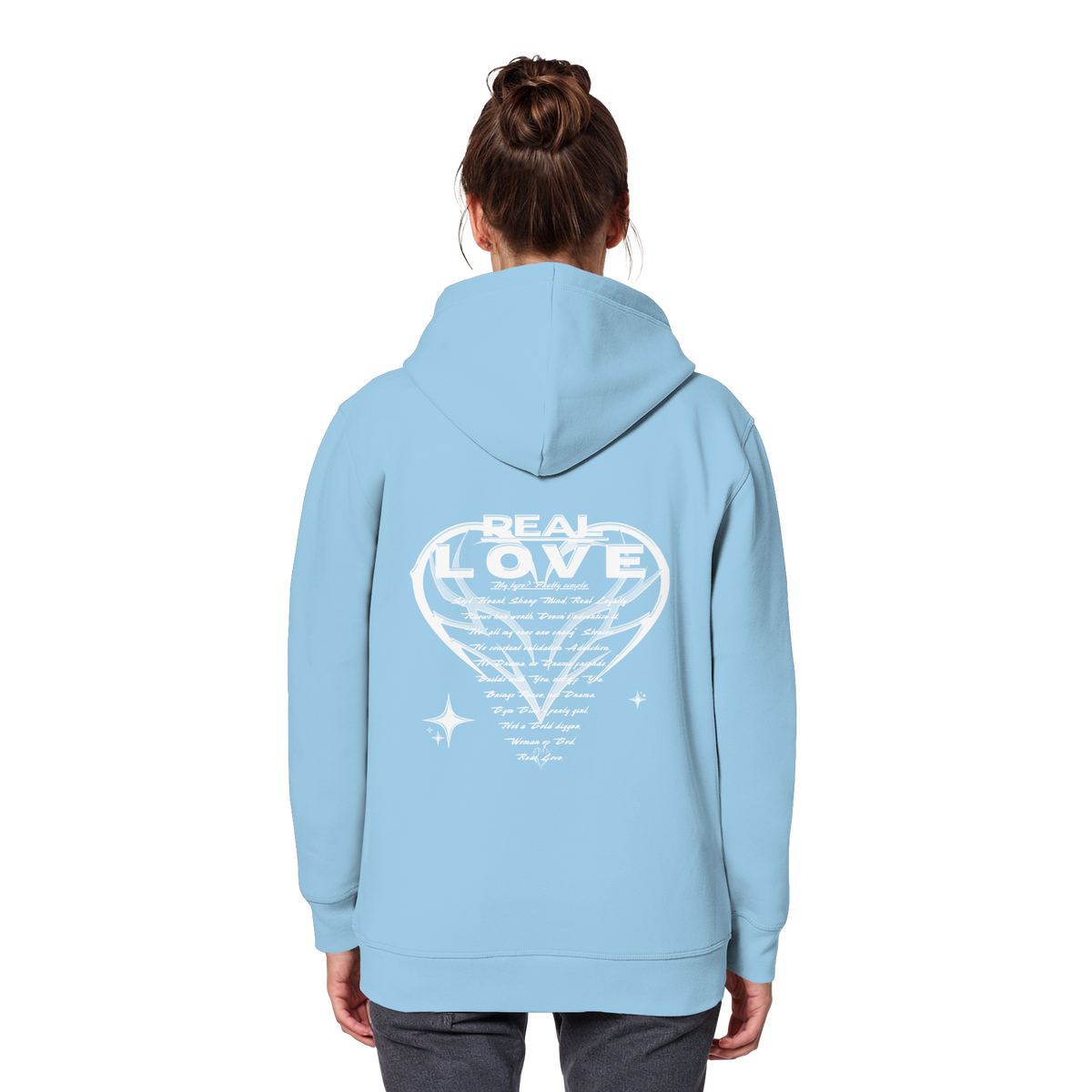 The REAL LOVE BASiCS - Organic Basic Hoodie