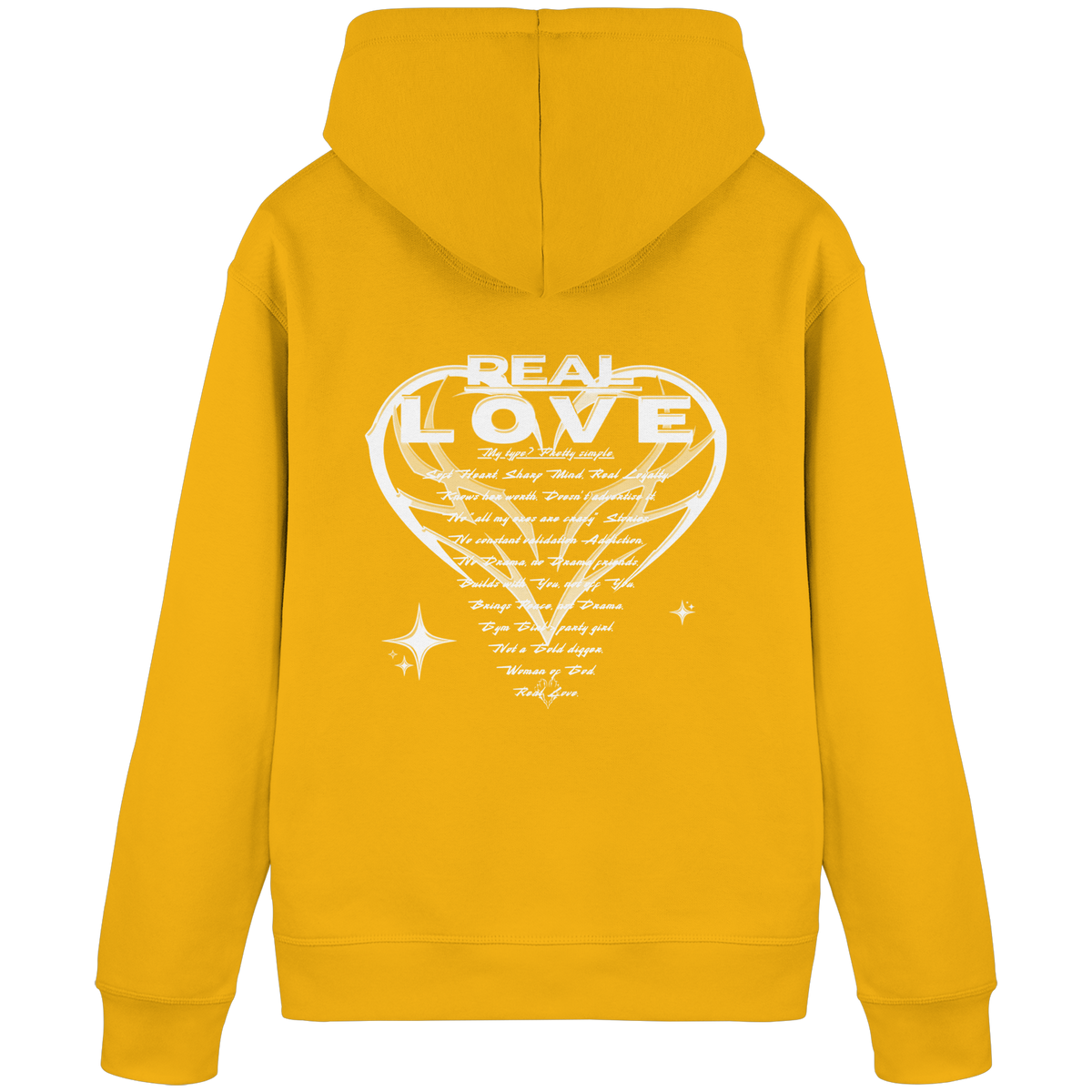 The REAL LOVE BASiCS - Organic Basic Hoodie