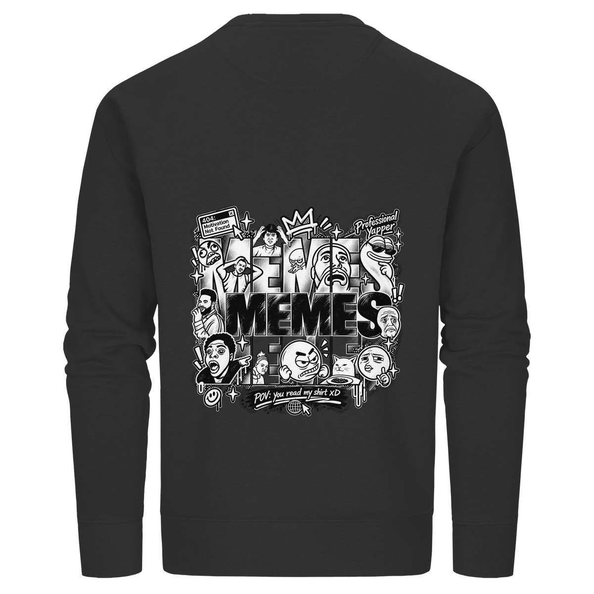 The MEME - Organic Basic Unisex Sweatshirt
