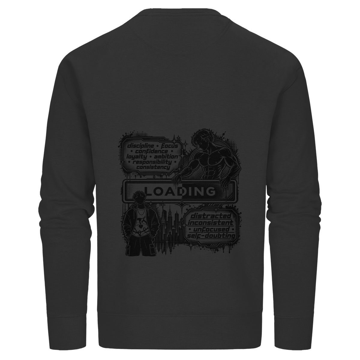 LOADiNG BASiCS - Organic Basic Unisex Sweatshirt