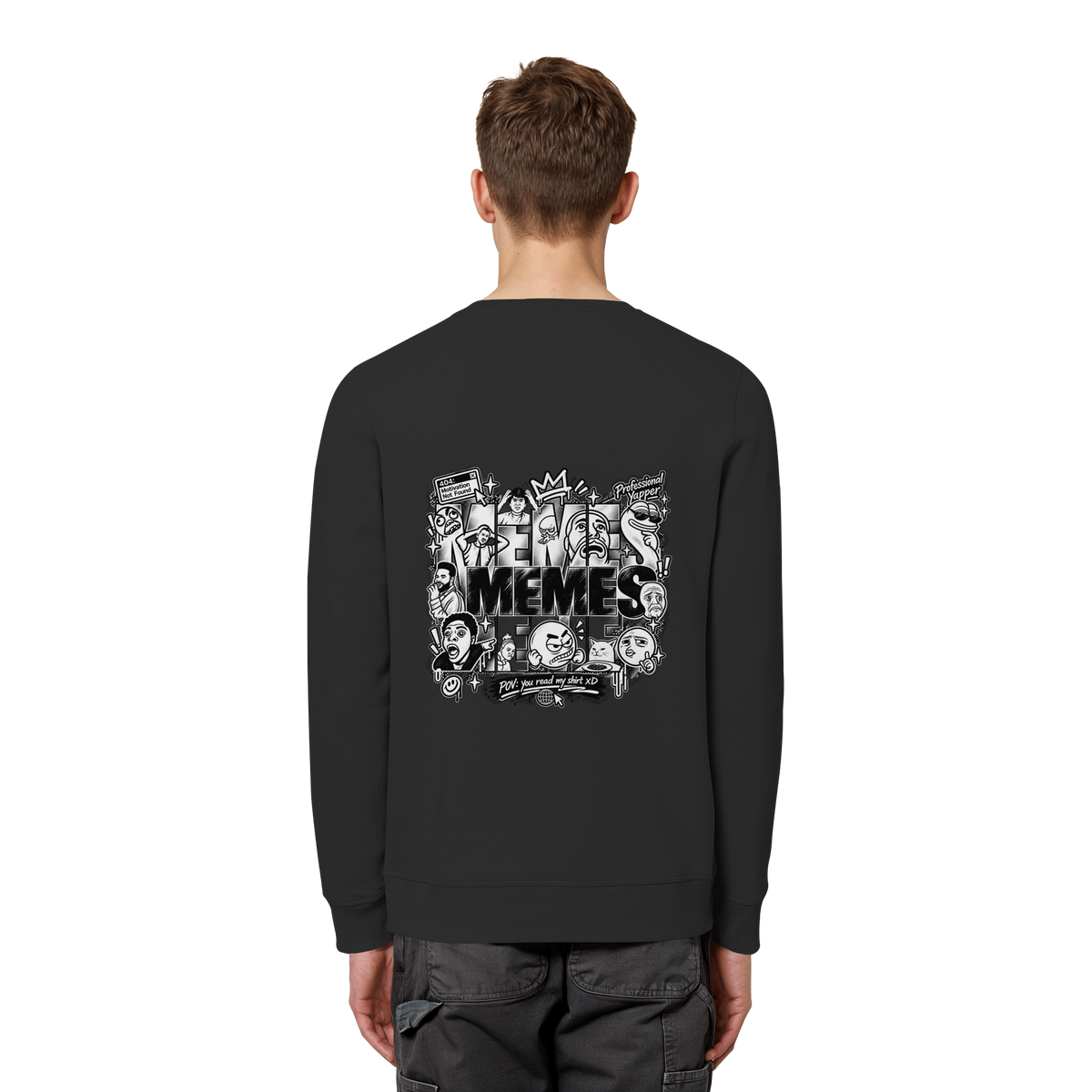 The MEME - Organic Basic Unisex Sweatshirt