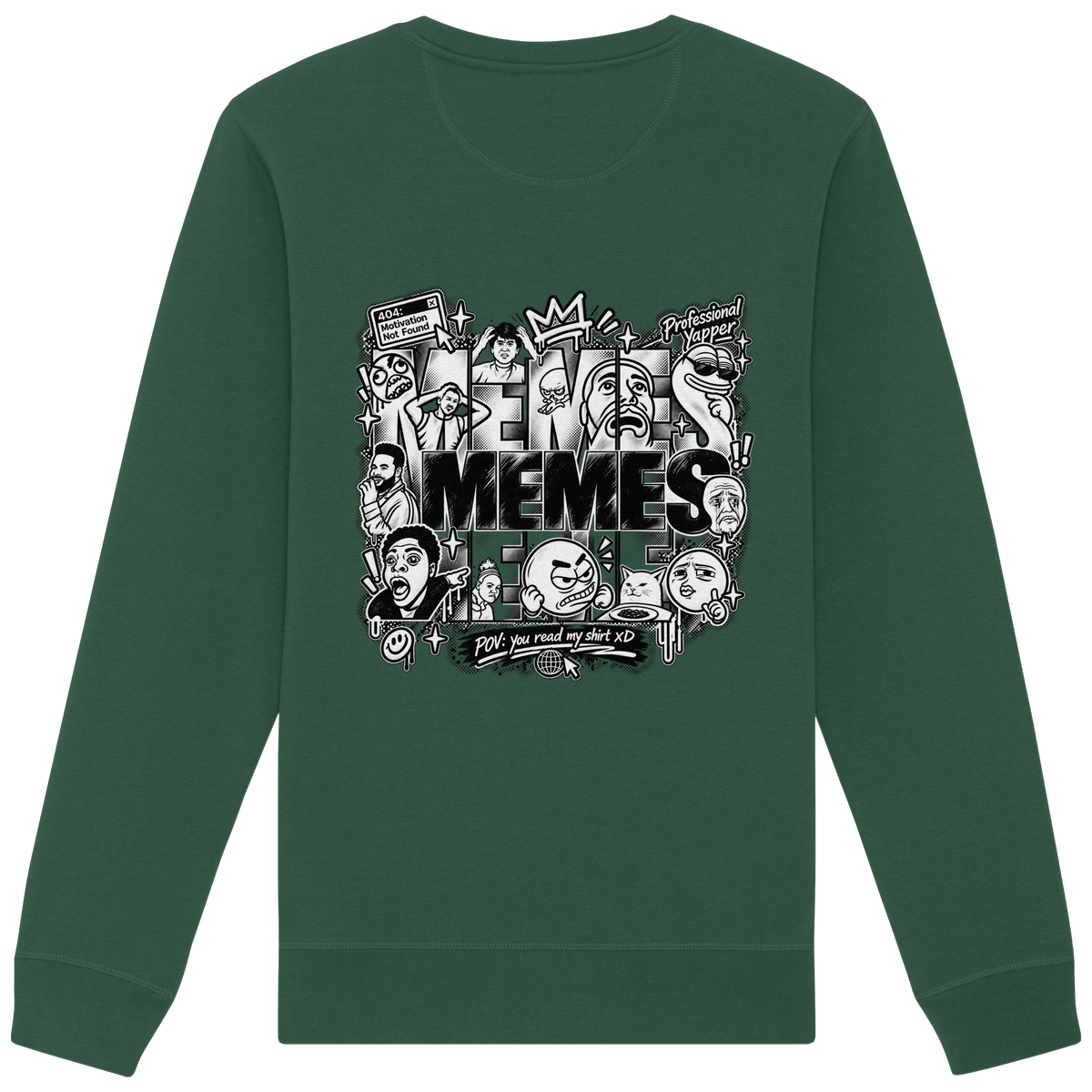 The MEME - Organic Basic Unisex Sweatshirt