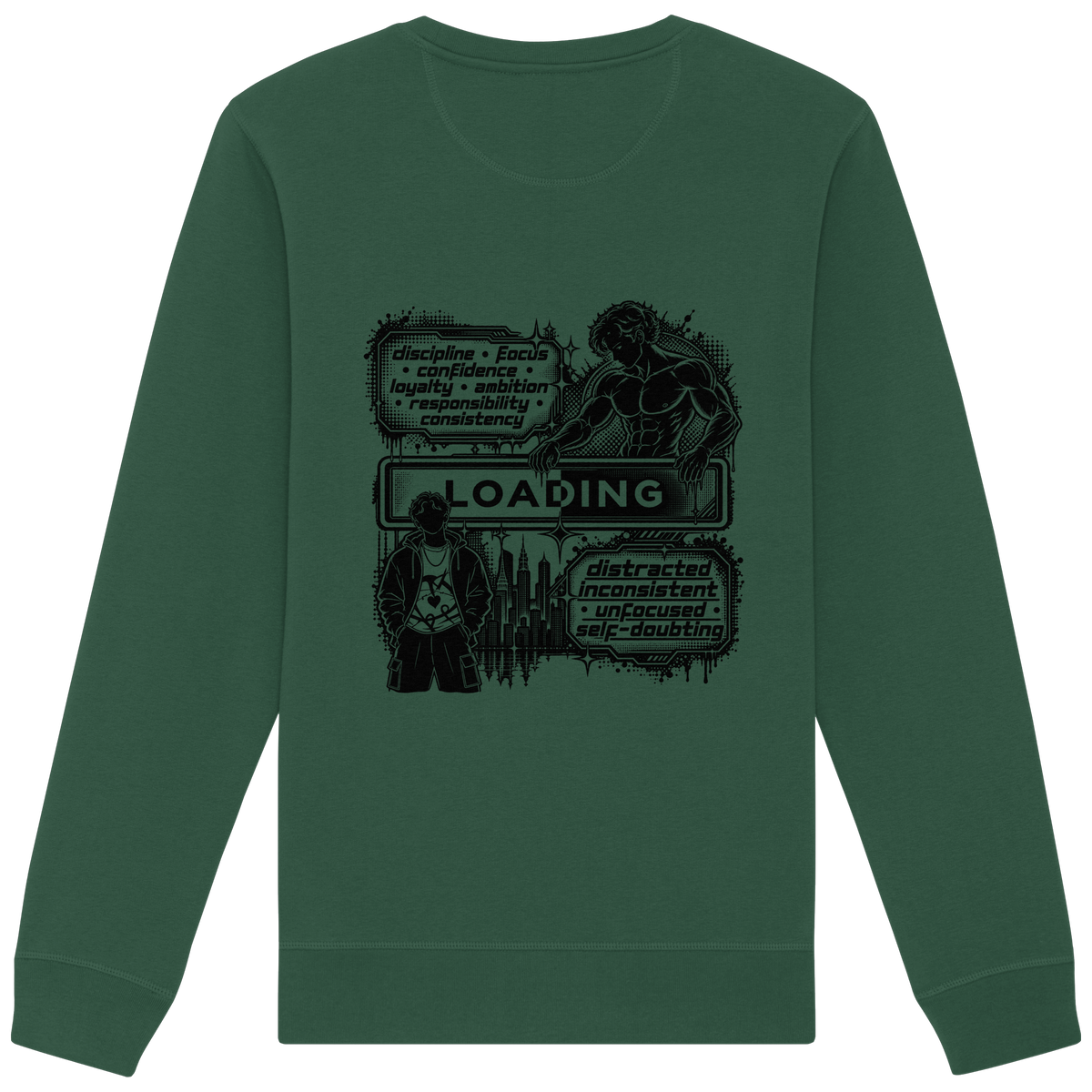 LOADiNG BASiCS - Organic Basic Unisex Sweatshirt