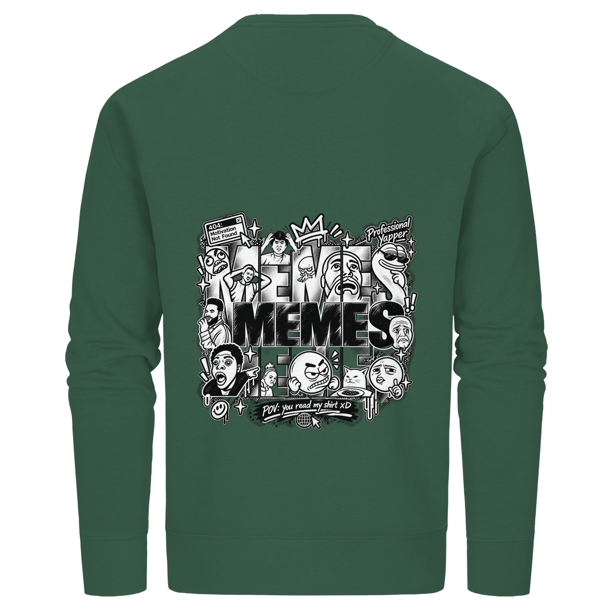 The MEME - Organic Basic Unisex Sweatshirt