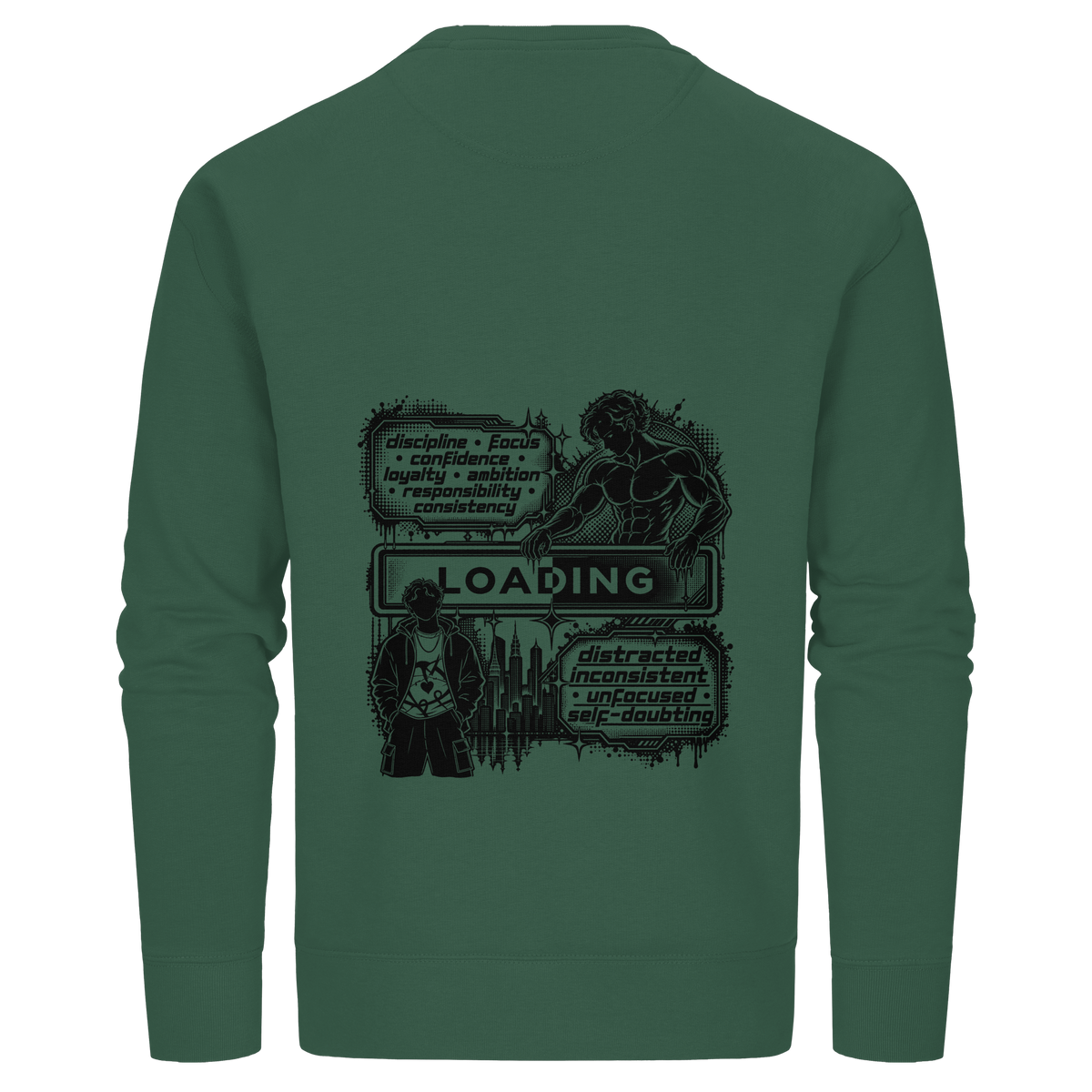 LOADiNG BASiCS - Organic Basic Unisex Sweatshirt