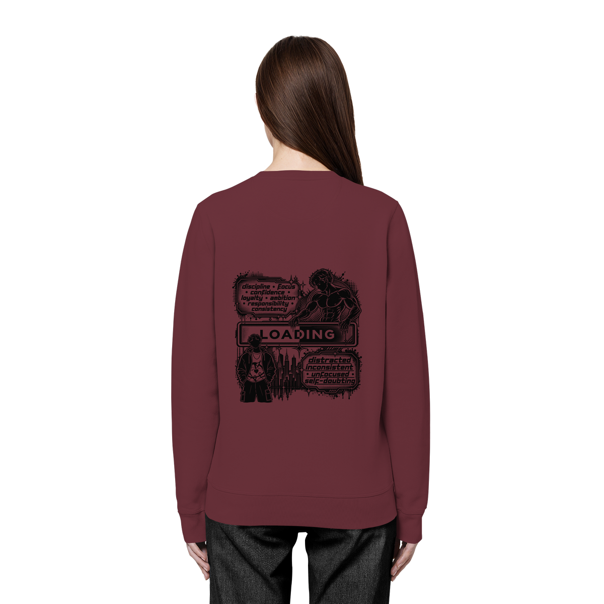 LOADiNG BASiCS - Organic Basic Unisex Sweatshirt