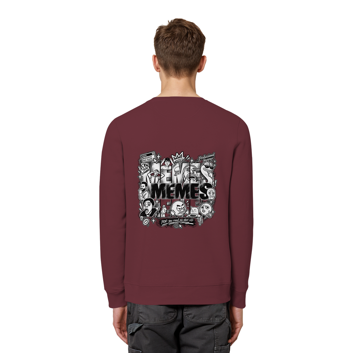 The MEME - Organic Basic Unisex Sweatshirt