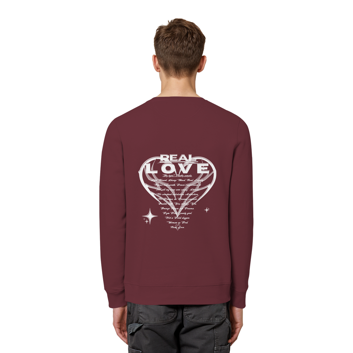 The REAL LOVE BASiCS - Organic Basic Unisex Sweatshirt