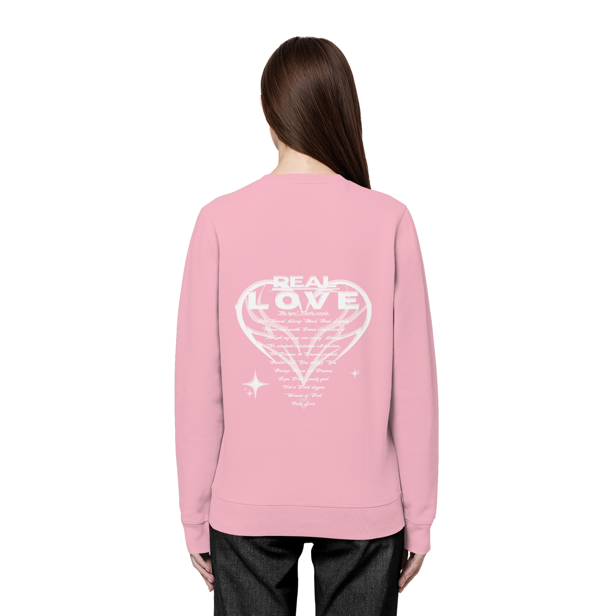 The REAL LOVE BASiCS - Organic Basic Unisex Sweatshirt
