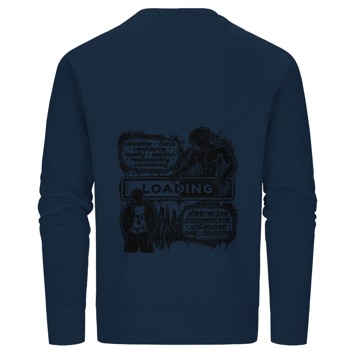 LOADiNG BASiCS - Organic Basic Unisex Sweatshirt
