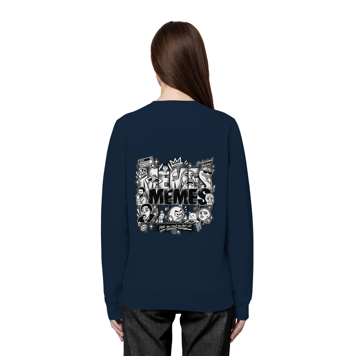 The MEME - Organic Basic Unisex Sweatshirt