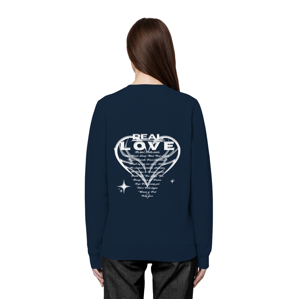 The REAL LOVE BASiCS - Organic Basic Unisex Sweatshirt
