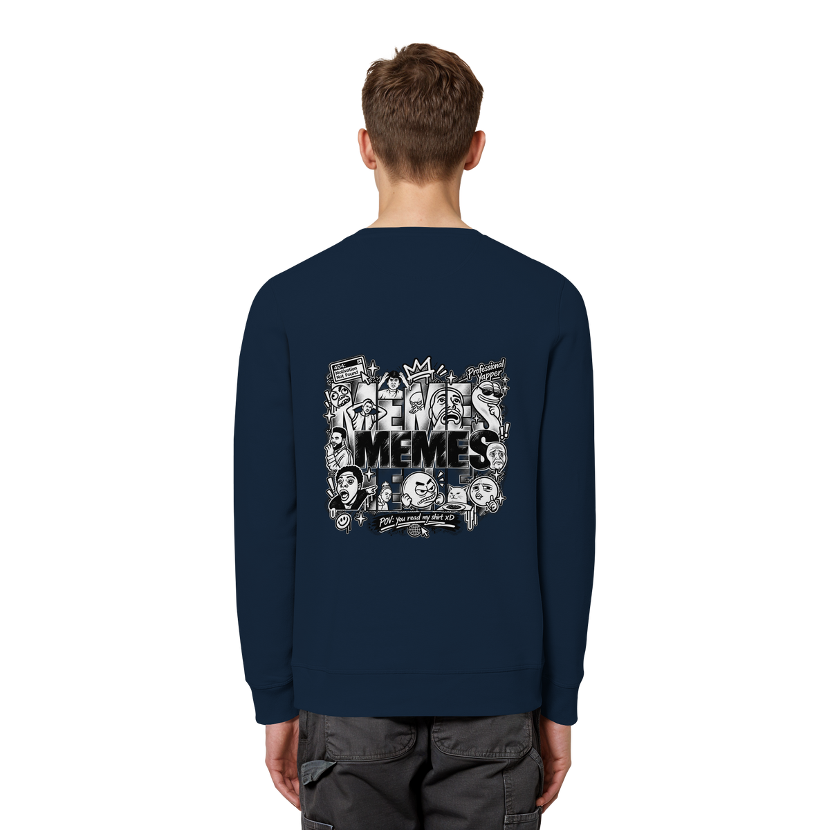 The MEME - Organic Basic Unisex Sweatshirt