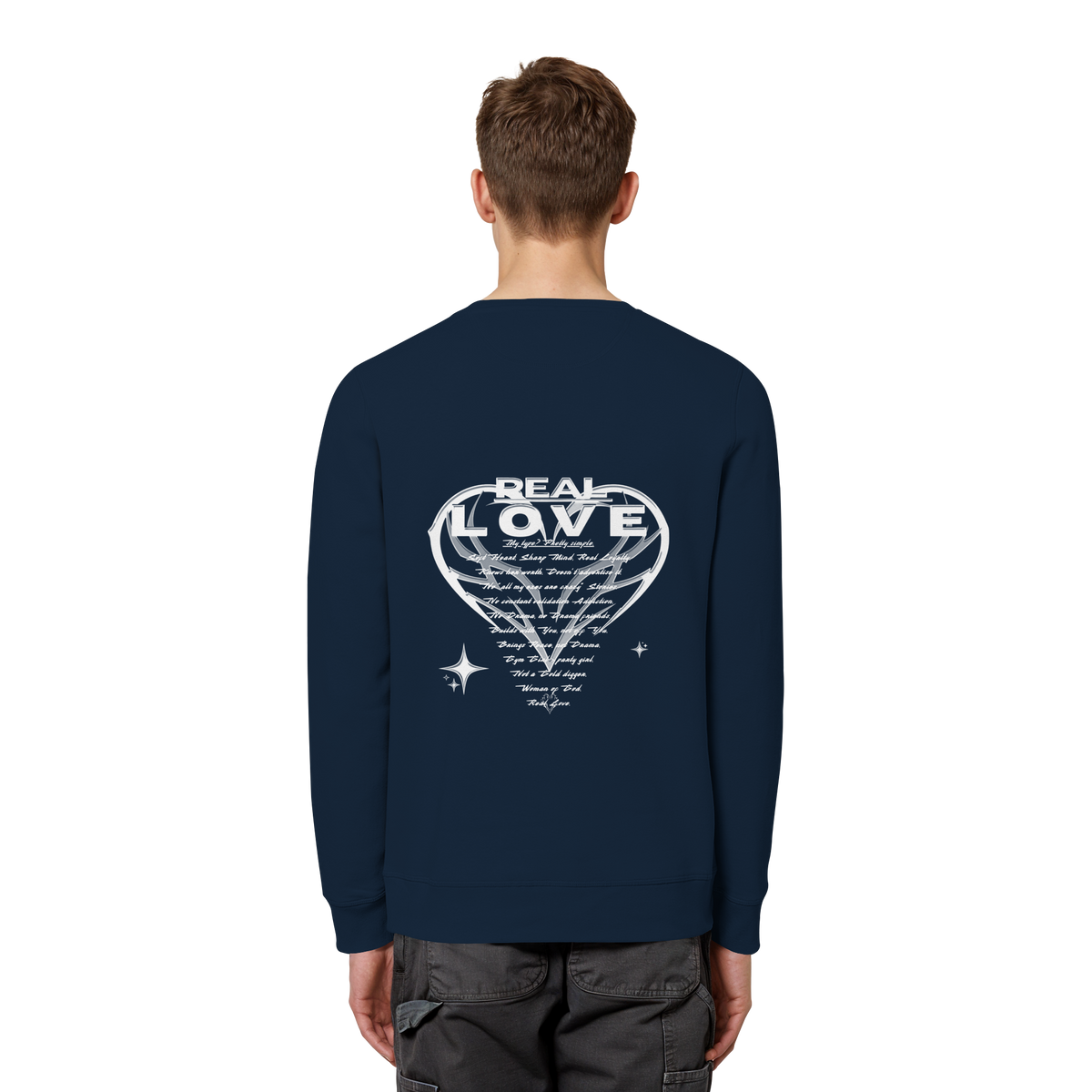 The REAL LOVE BASiCS - Organic Basic Unisex Sweatshirt