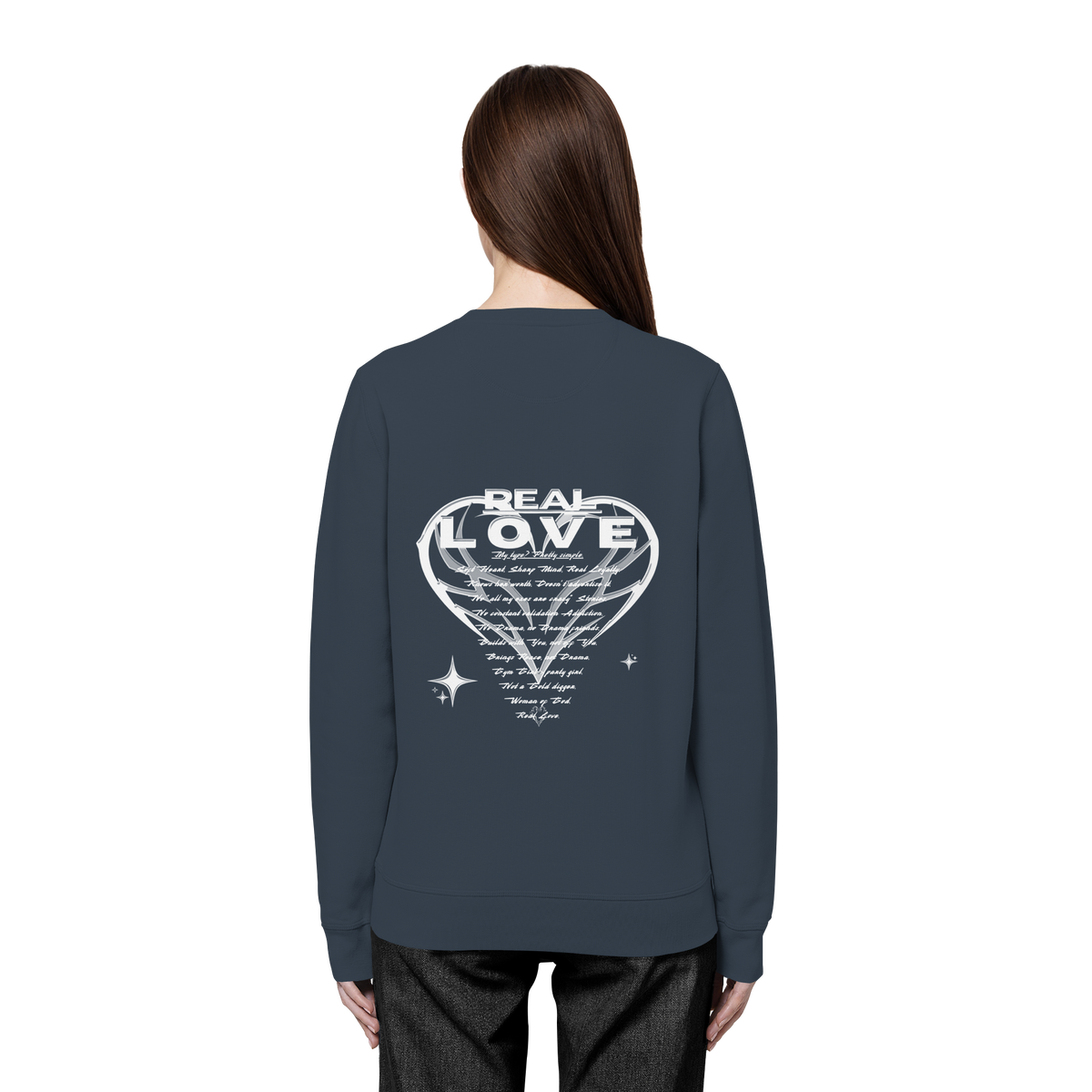 The REAL LOVE BASiCS - Organic Basic Unisex Sweatshirt