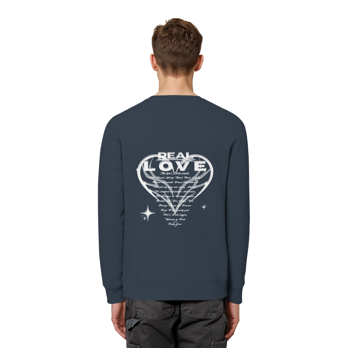 The REAL LOVE BASiCS - Organic Basic Unisex Sweatshirt