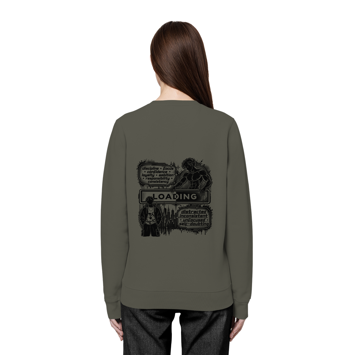 LOADiNG BASiCS - Organic Basic Unisex Sweatshirt
