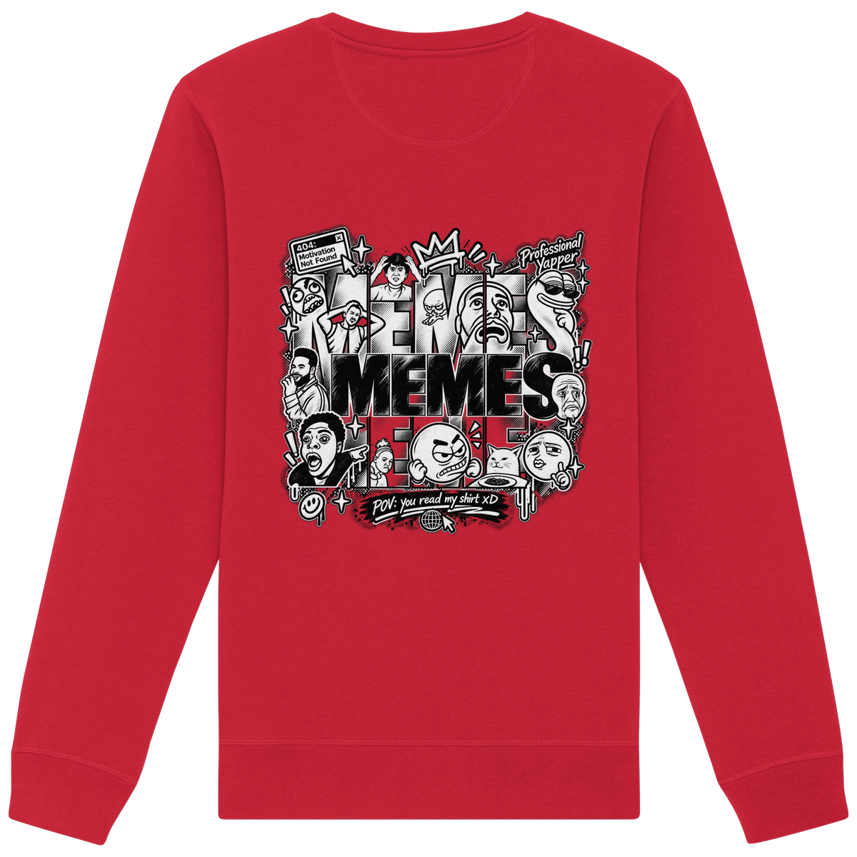 The MEME - Organic Basic Unisex Sweatshirt