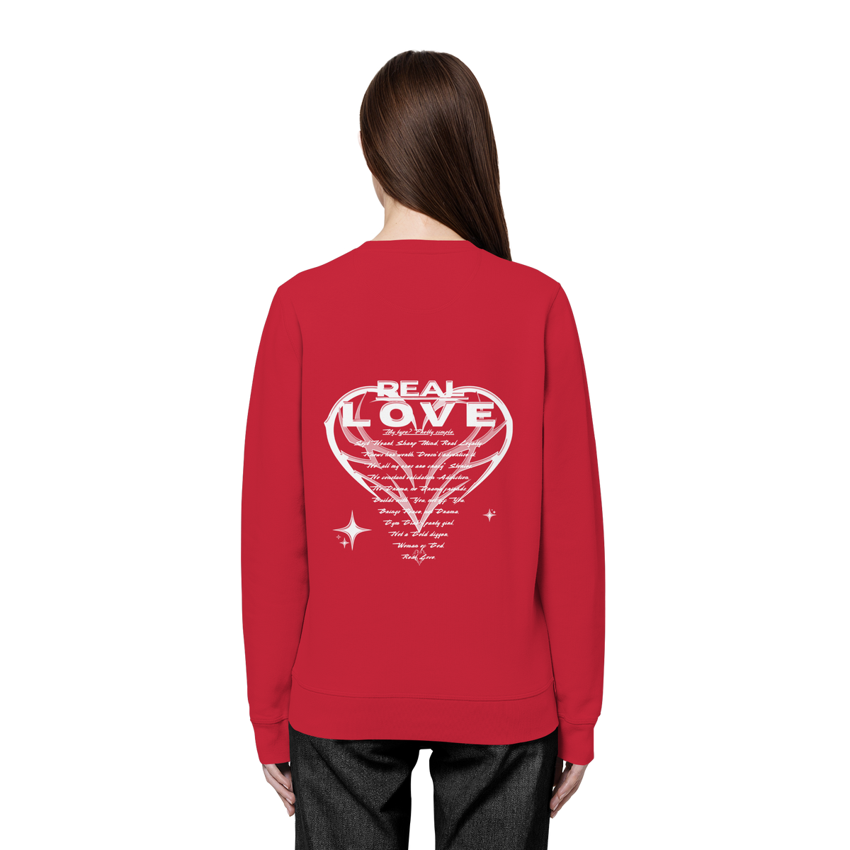 The REAL LOVE BASiCS - Organic Basic Unisex Sweatshirt