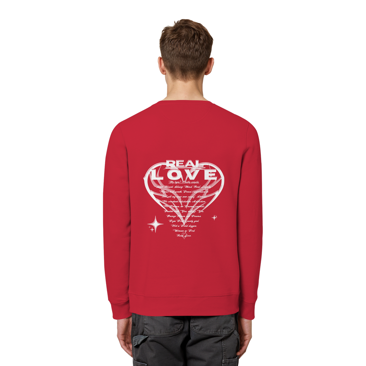 The REAL LOVE BASiCS - Organic Basic Unisex Sweatshirt