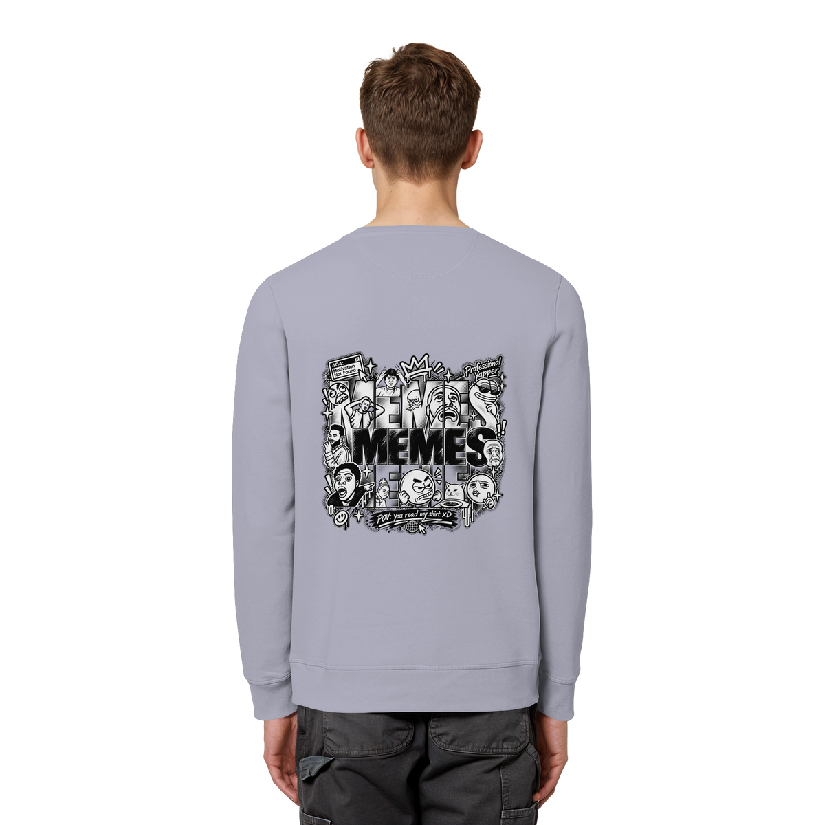 The MEME - Organic Basic Unisex Sweatshirt