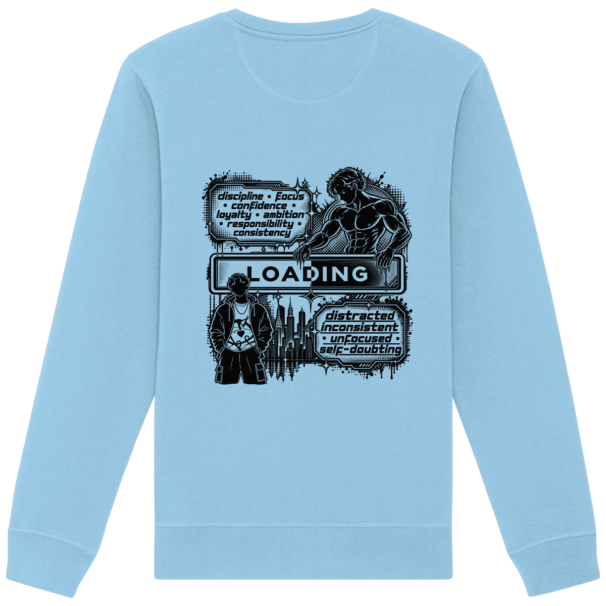 LOADiNG BASiCS - Organic Basic Unisex Sweatshirt