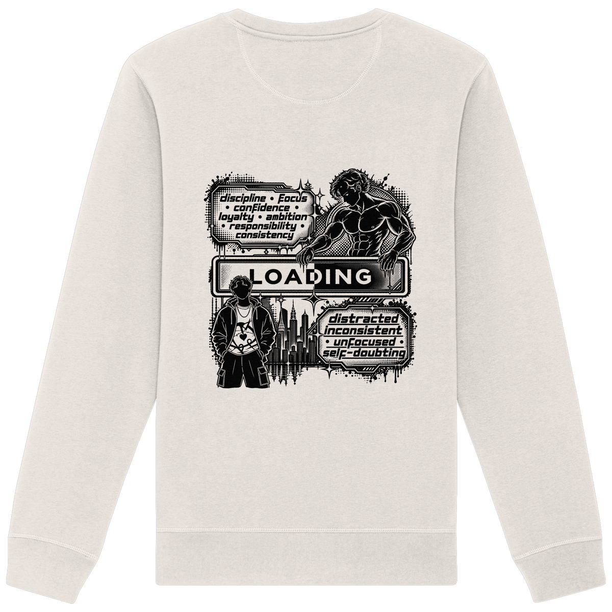 LOADiNG BASiCS - Organic Basic Unisex Sweatshirt