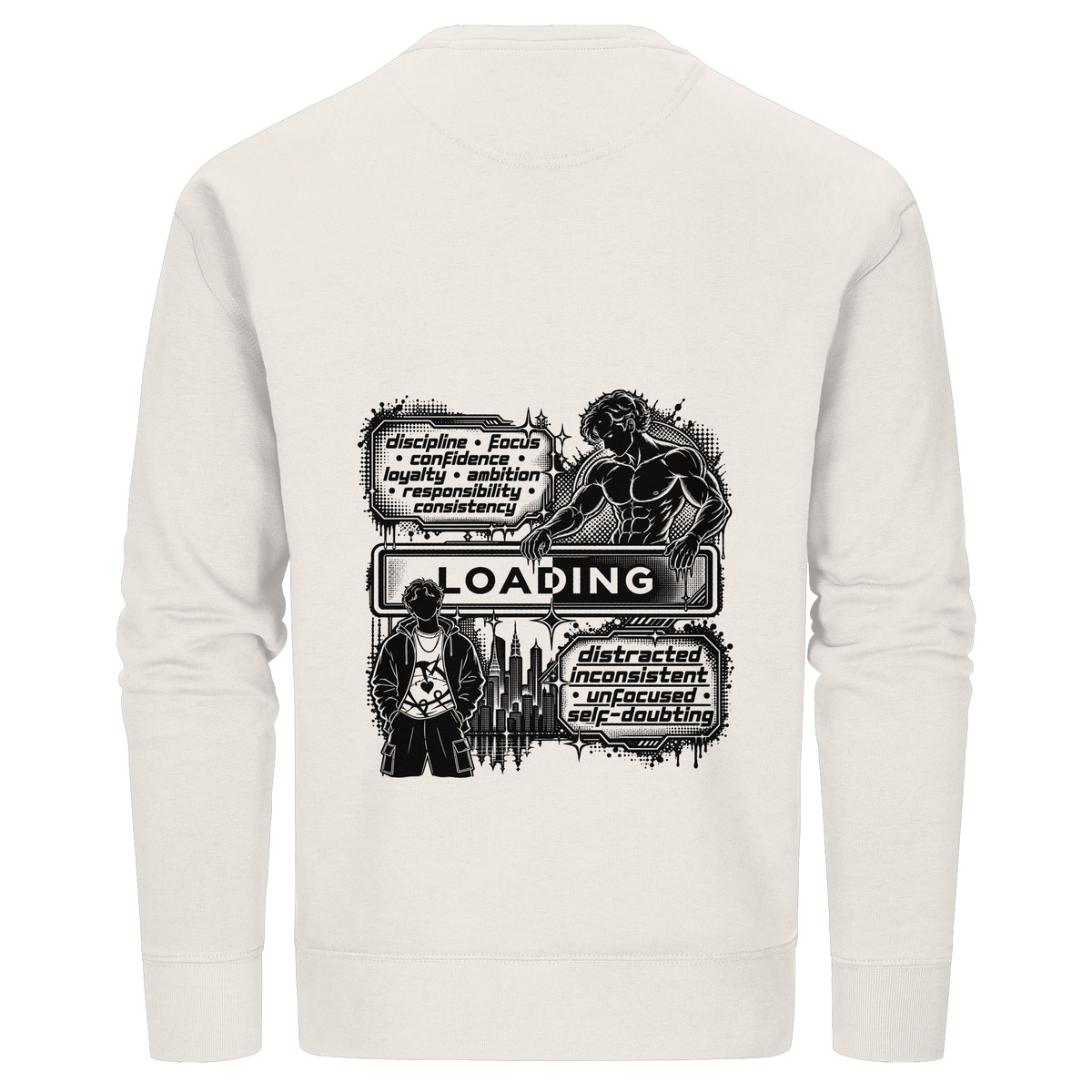 LOADiNG BASiCS - Organic Basic Unisex Sweatshirt