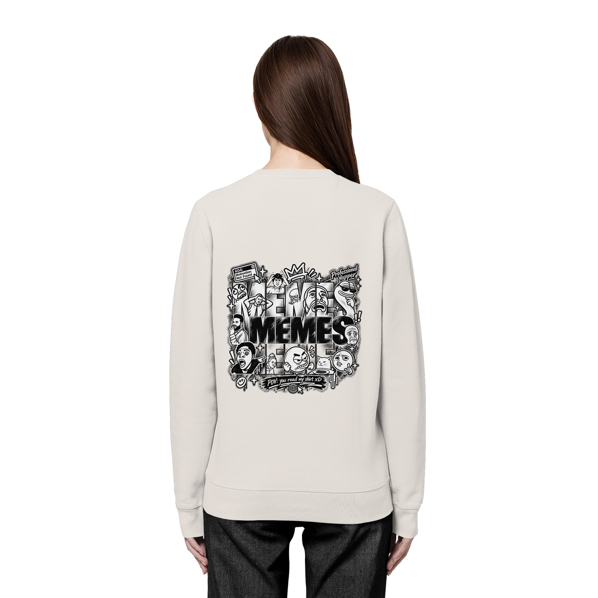 The MEME - Organic Basic Unisex Sweatshirt