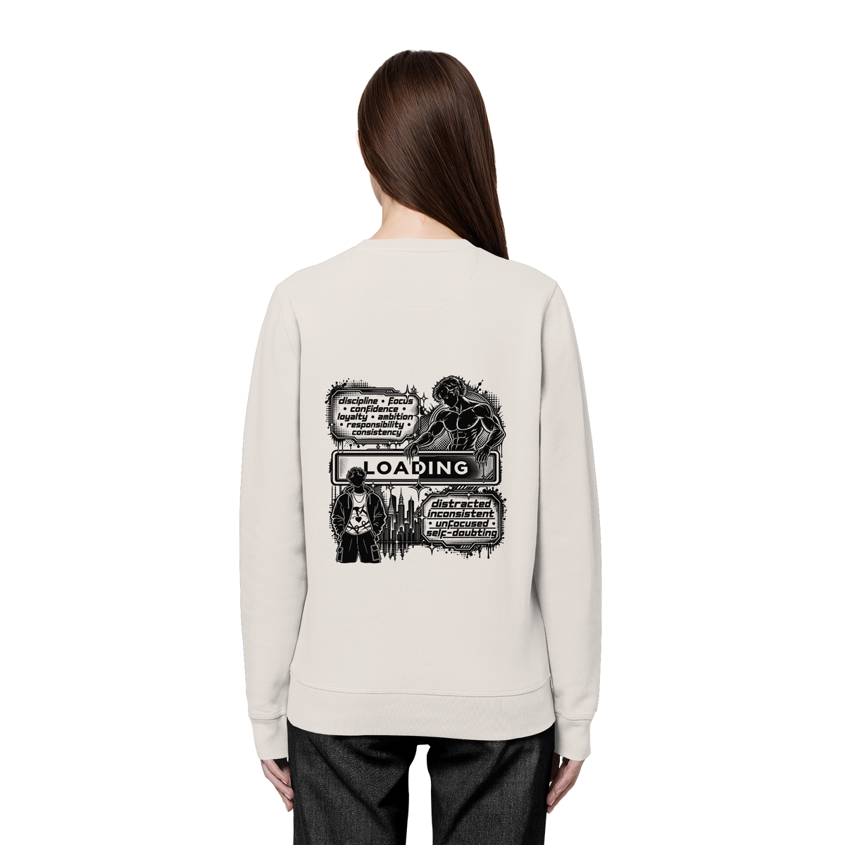LOADiNG BASiCS - Organic Basic Unisex Sweatshirt