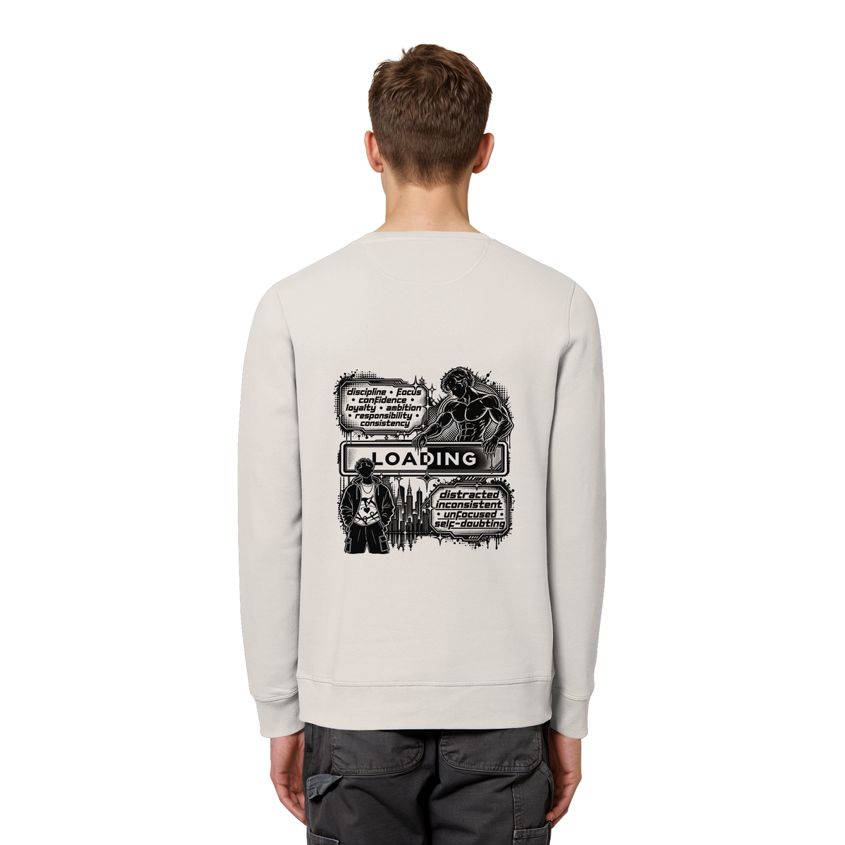 LOADiNG BASiCS - Organic Basic Unisex Sweatshirt