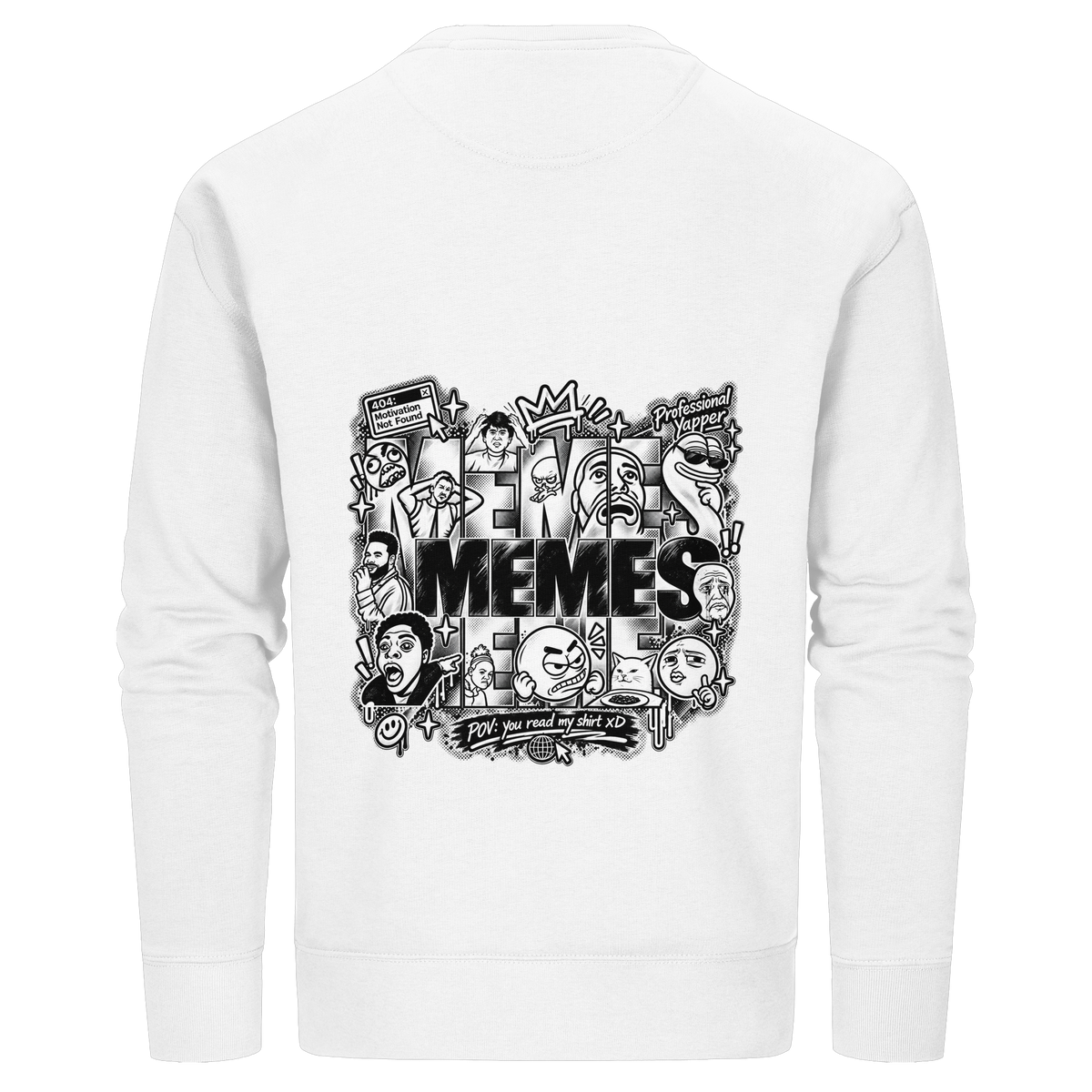 The MEME - Organic Basic Unisex Sweatshirt