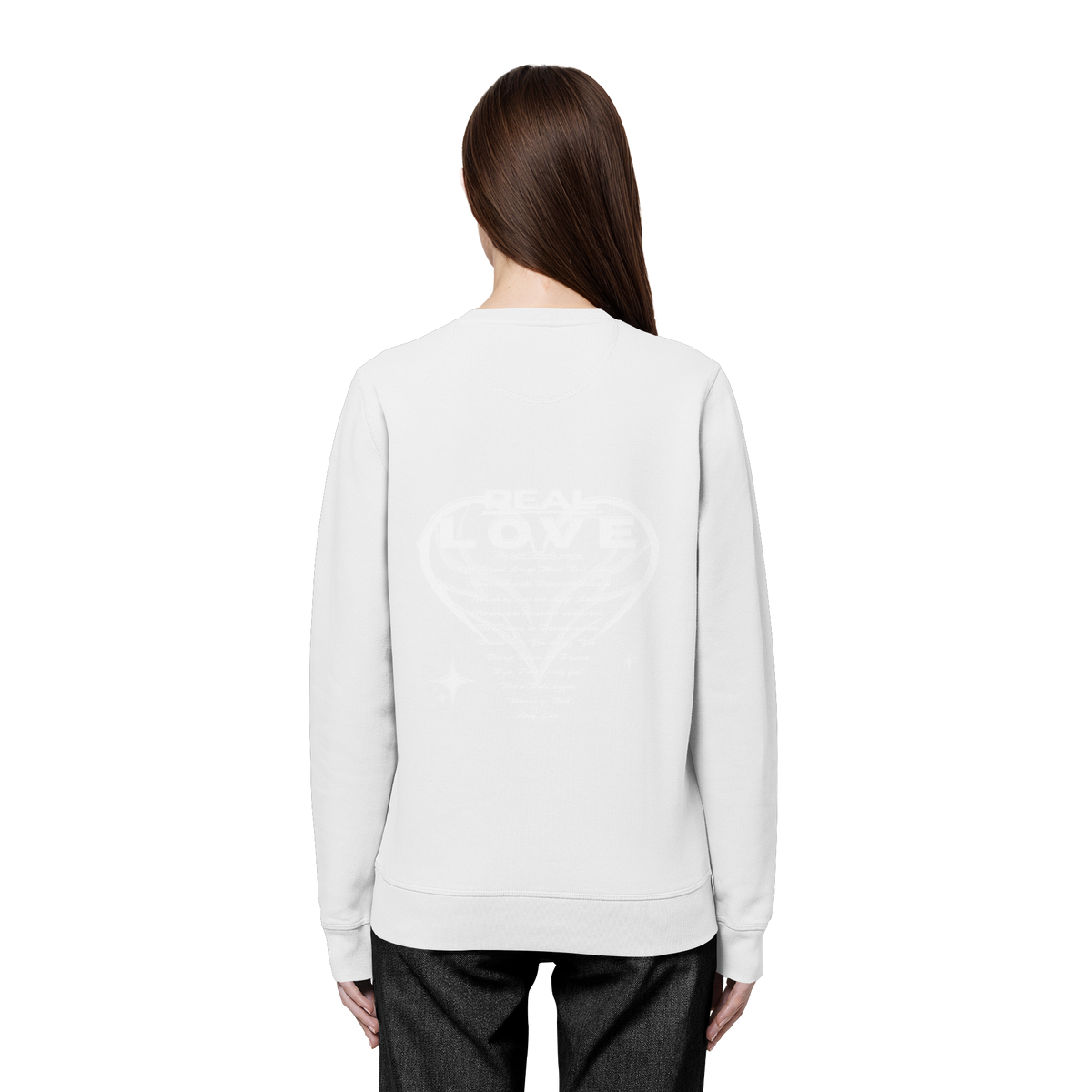 The REAL LOVE BASiCS - Organic Basic Unisex Sweatshirt