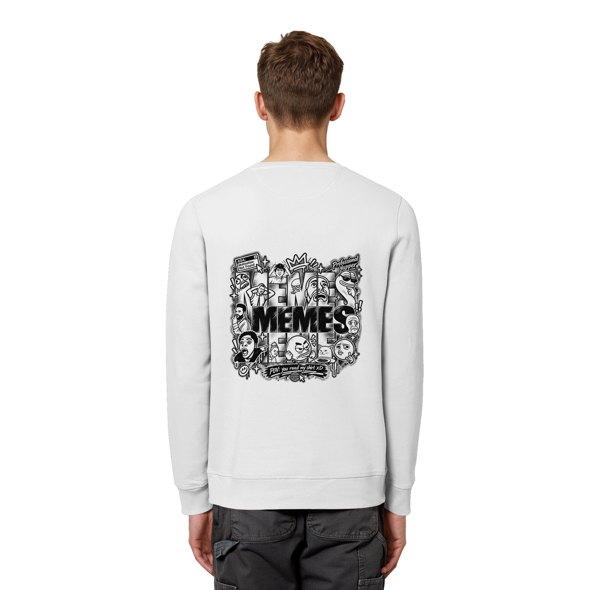 The MEME - Organic Basic Unisex Sweatshirt