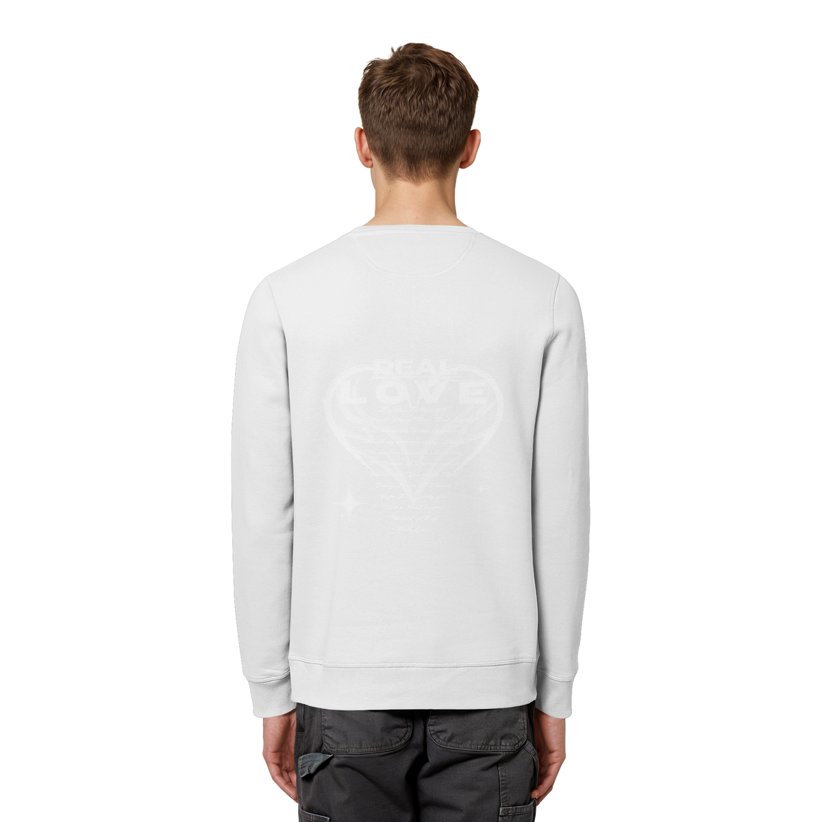 The REAL LOVE BASiCS - Organic Basic Unisex Sweatshirt