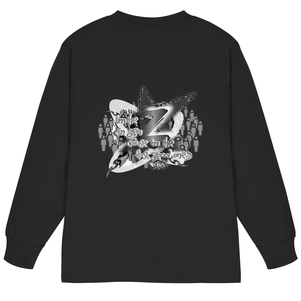 The Rebellion Z BASiC - Organic Heavy Oversized Longsleeve T-Shirt