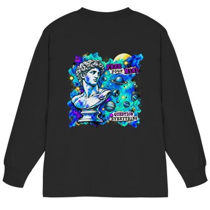 The Philosopher - Organic Heavy Oversized Longsleeve T-Shirt