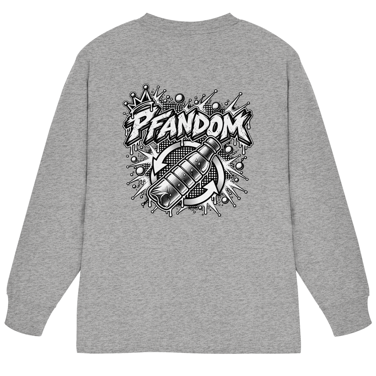 PFANDOM BASiCS  - Organic Heavy Oversized Longsleeve T-Shirt
