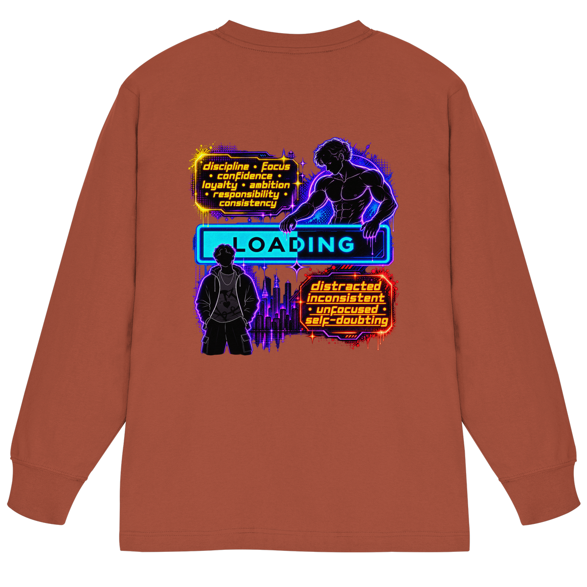 LOADiNG - Organic Heavy Oversized Longsleeve T-Shirt