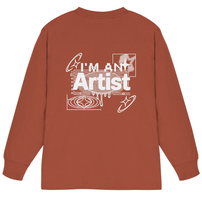 The Artist BASiCS - Organic Heavy Oversized Longsleeve T-Shirt