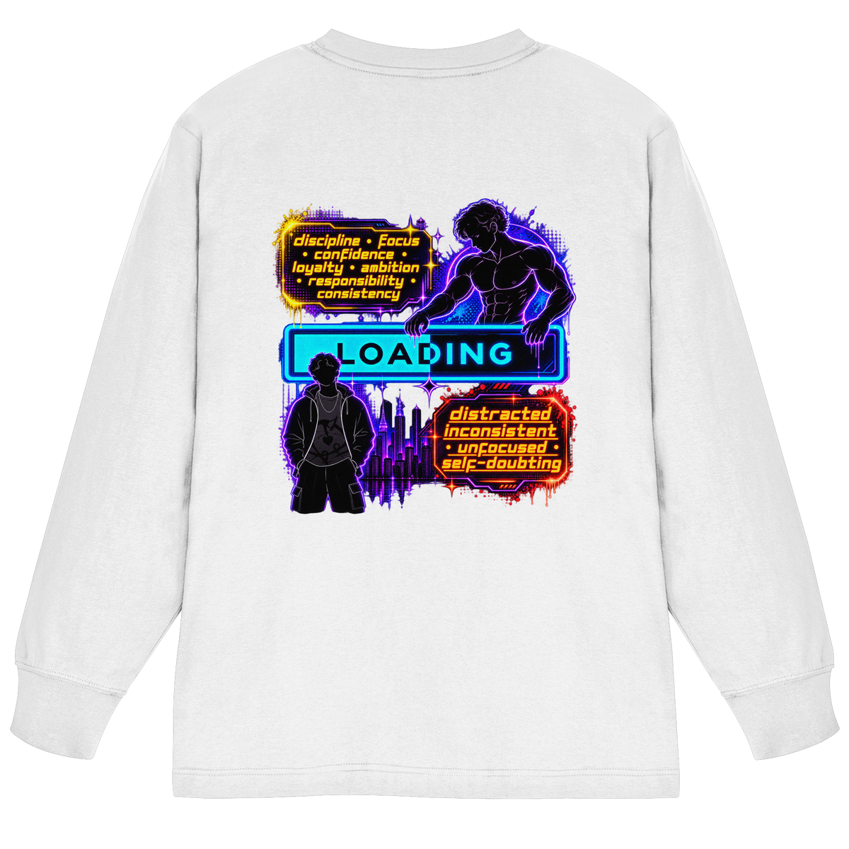 LOADiNG - Organic Heavy Oversized Longsleeve T-Shirt
