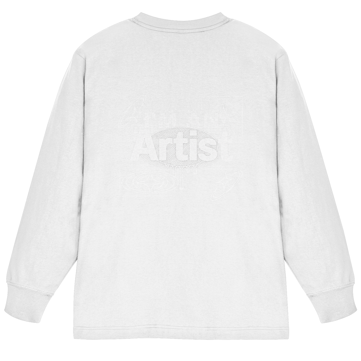 The Artist BASiCS - Organic Heavy Oversized Longsleeve T-Shirt