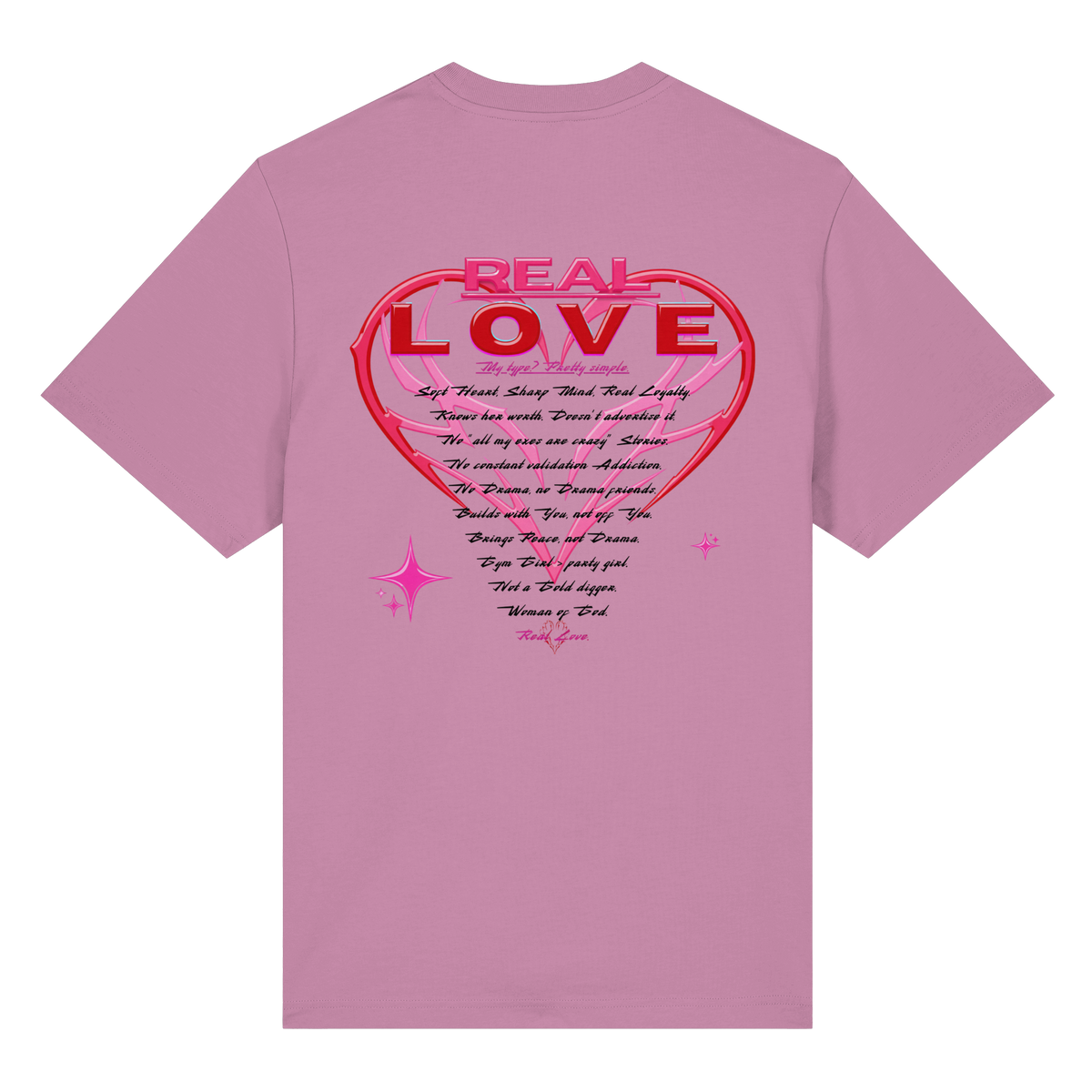 The Real Love - Organic Heavy Shirt