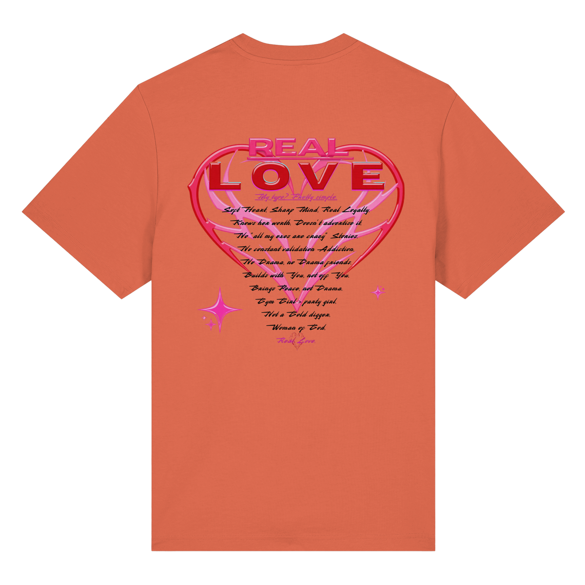 The Real Love - Organic Heavy Shirt