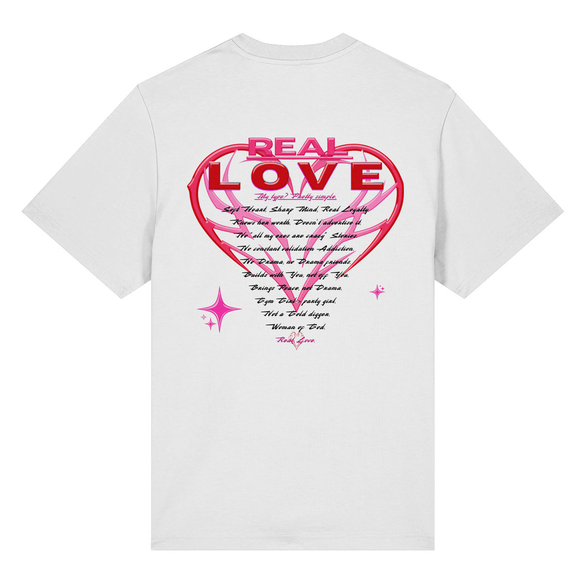 The Real Love - Organic Heavy Shirt