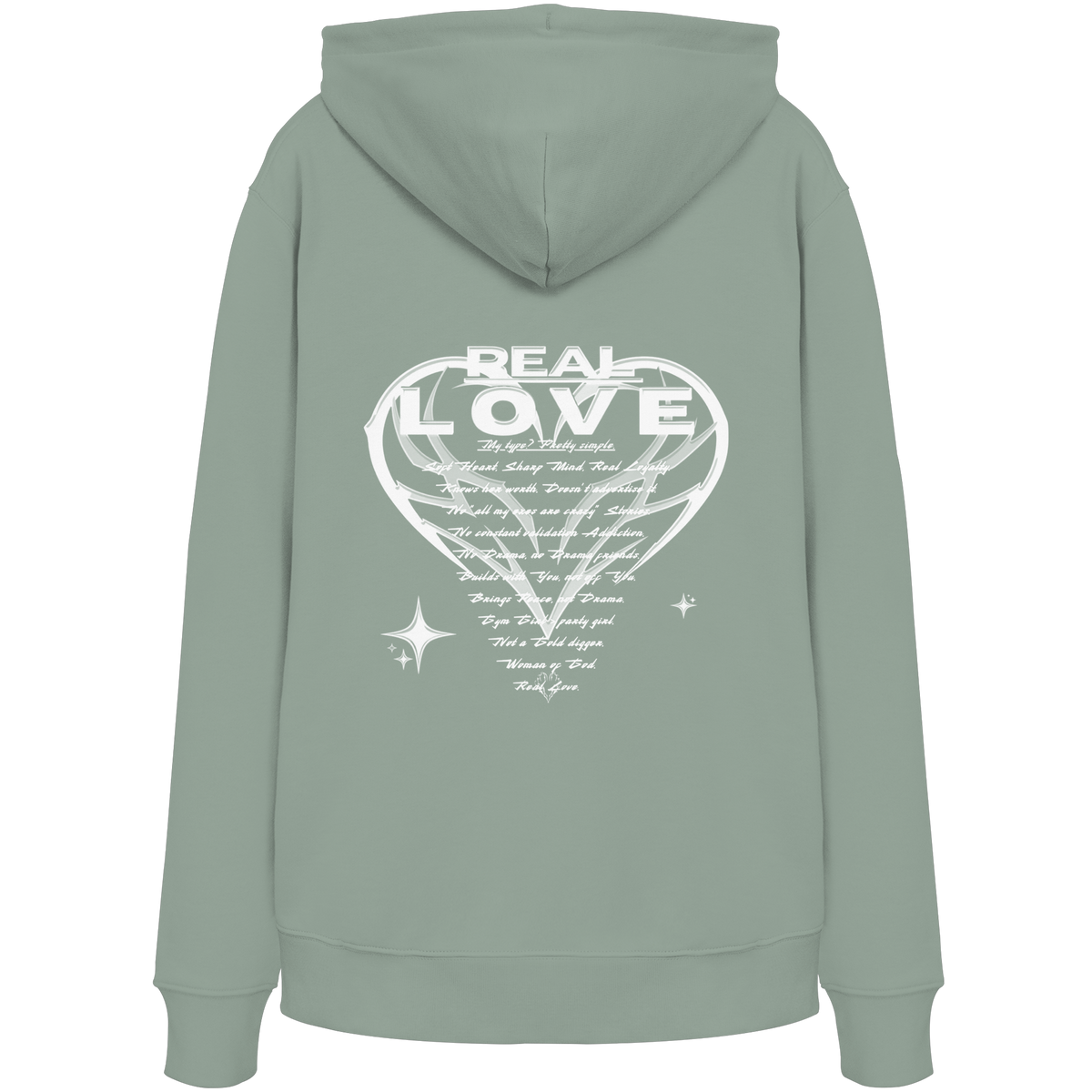 The REAL LOVE BASiCS - Organic Hoodie